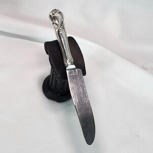 VTG 1940 Sterling Weidlich Youth Knife Ancestry Monogram Replacement READ